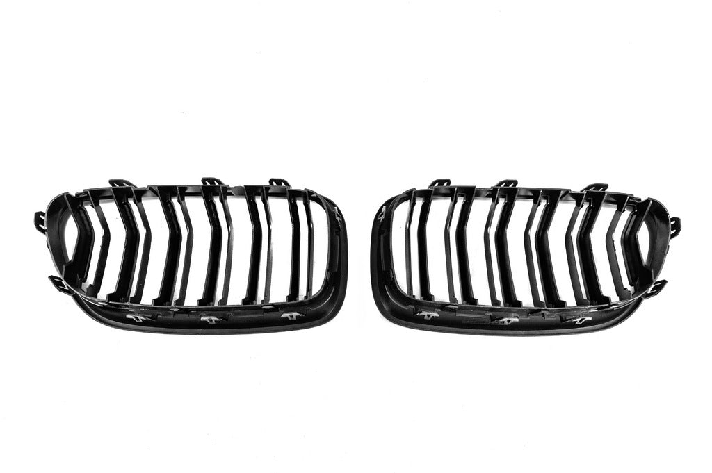 Kidneys M-Look DPT (Gloss Black) for BMW 5 Series F-10/11/07 2010-2016 - image 6