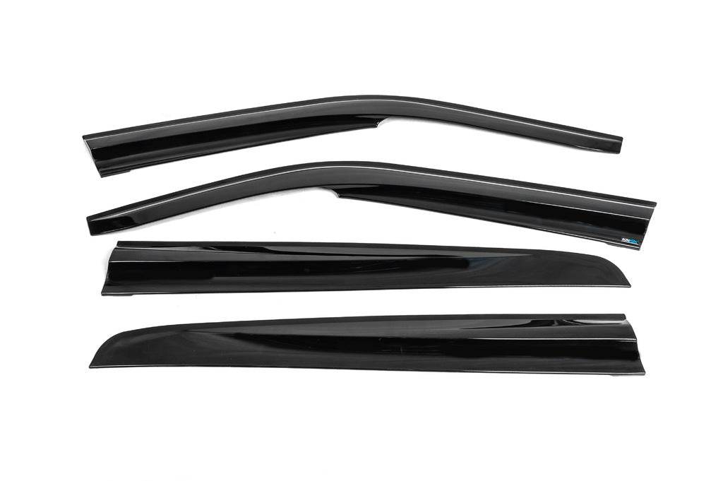 Windbreakers (4 pcs, Sunplex Sport) for Renault Symbol 1999-2008 - Reelken Auto