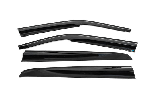 Window Deflectors (4 pcs, Sunplex Sport) for Renault Symbol 1999-2008 - image 2
