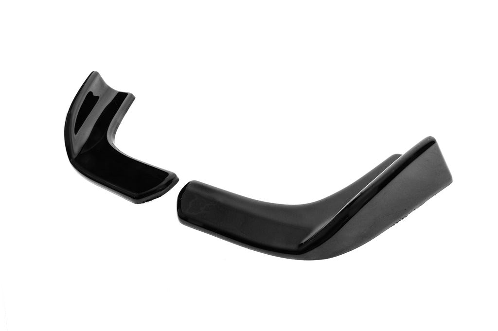 Universal Front Lip DPT V-1 (ABS) (2pcs) (Gloss Black) - image 2