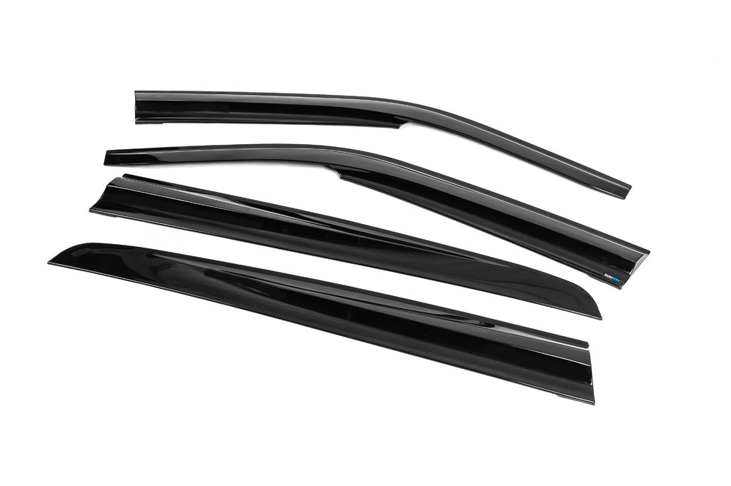 Window Deflectors (4 pcs, Sunplex Sport) for Renault Symbol 1999-2008 - image 6