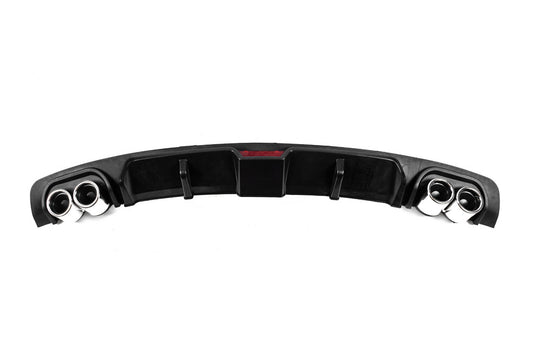 Universal Rear Diffuser DPT V-7 (ABS) (Gloss Black) - image 1