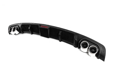 Universal Rear Diffuser DPT V-7 (ABS) (Gloss Black) - image 5