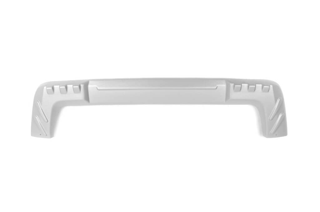 Front bumper lip U-type (ABS, gray) for Renault Duster 2008-2017 - image 1