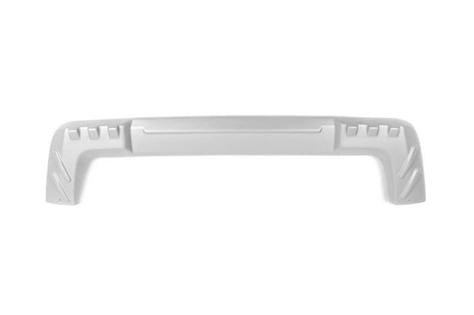 Front bumper lip U-type (ABS, gray) for Renault Duster 2008-2017 - image 1