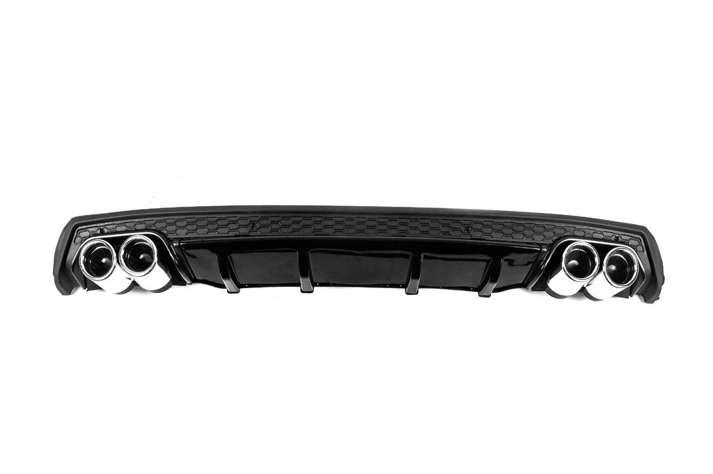 DPT V-1 Universal Rear Diffuser (ABS) (Gloss Black) - image 1