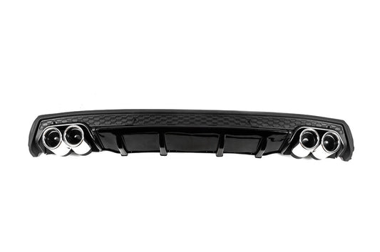 DPT V-1 Universal Rear Diffuser (ABS) (Gloss Black) - image 1