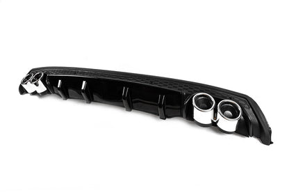 Universal Rear Diffuser DPT V-1 (ABS) (Gloss Black) - image 2