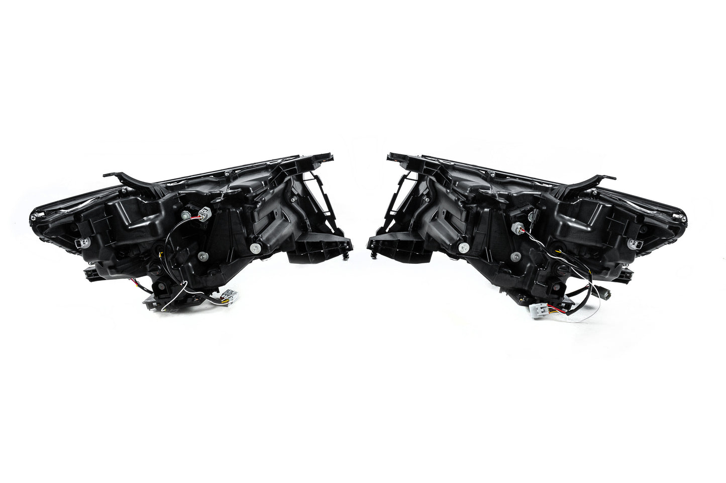 Front optics Lexus-design 4-LED V2 (2017+, 2 pcs) for Toyota Land Cruiser Prado 150 - image 5