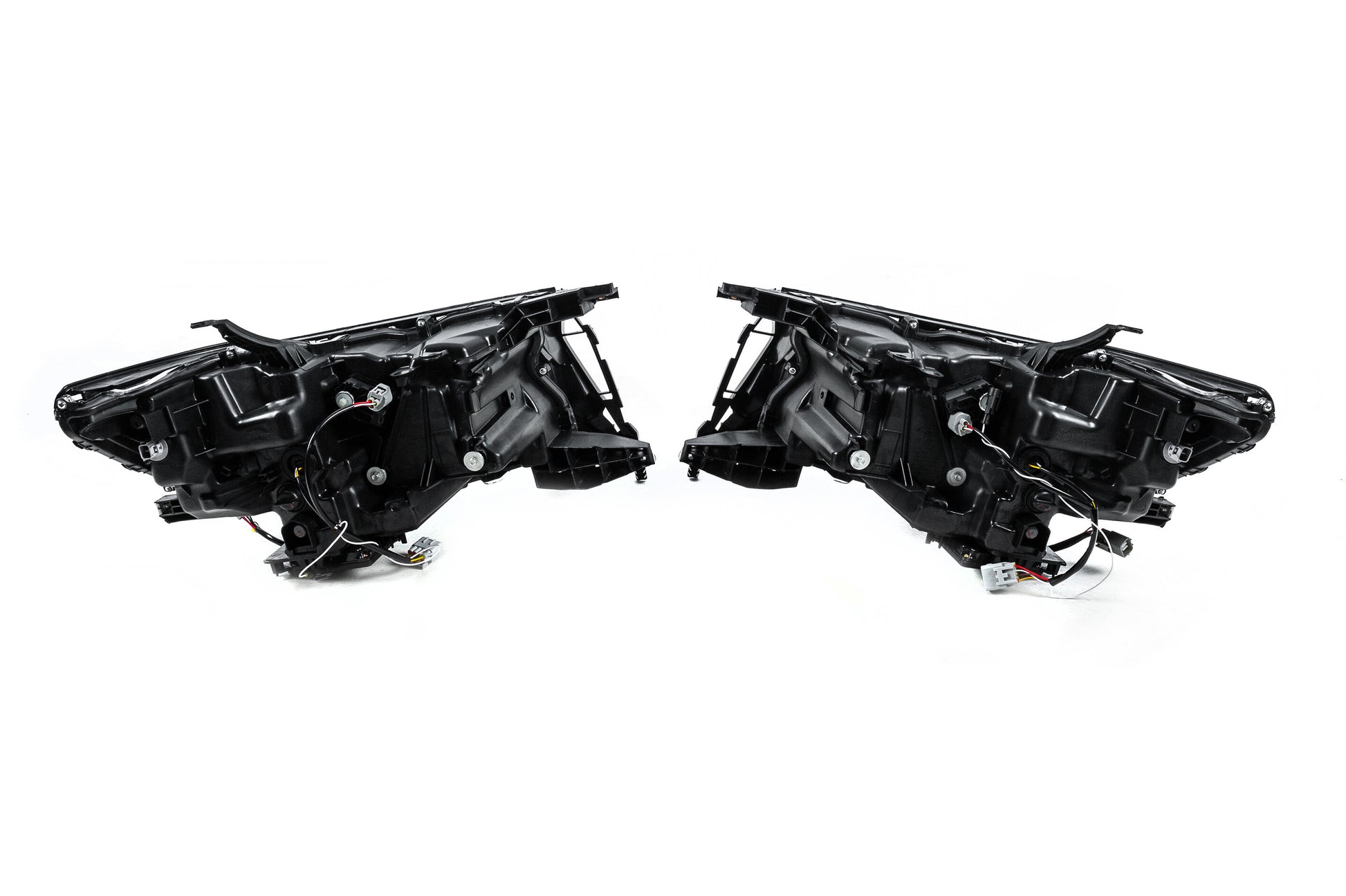 Front optics Lexus-design 4-LED V2 (2017+, 2 pcs) for Toyota Land Cruiser Prado 150 - image 5