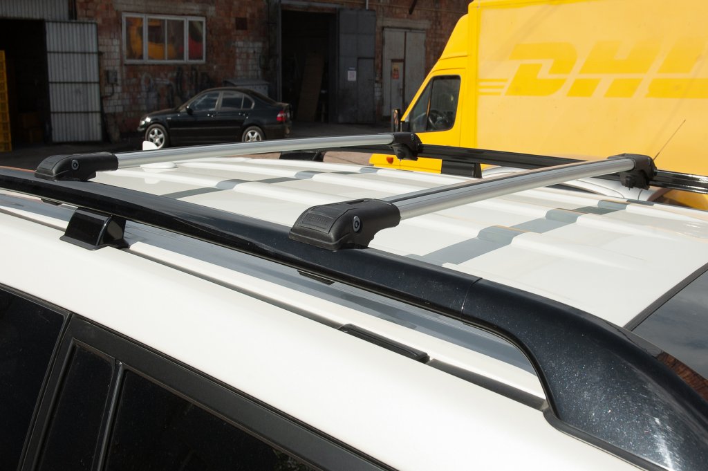 Turnkey roof rack (crossbars) for conventional roof rails WingBar V1 (2 pcs.) for Lexus LX470 - image 23