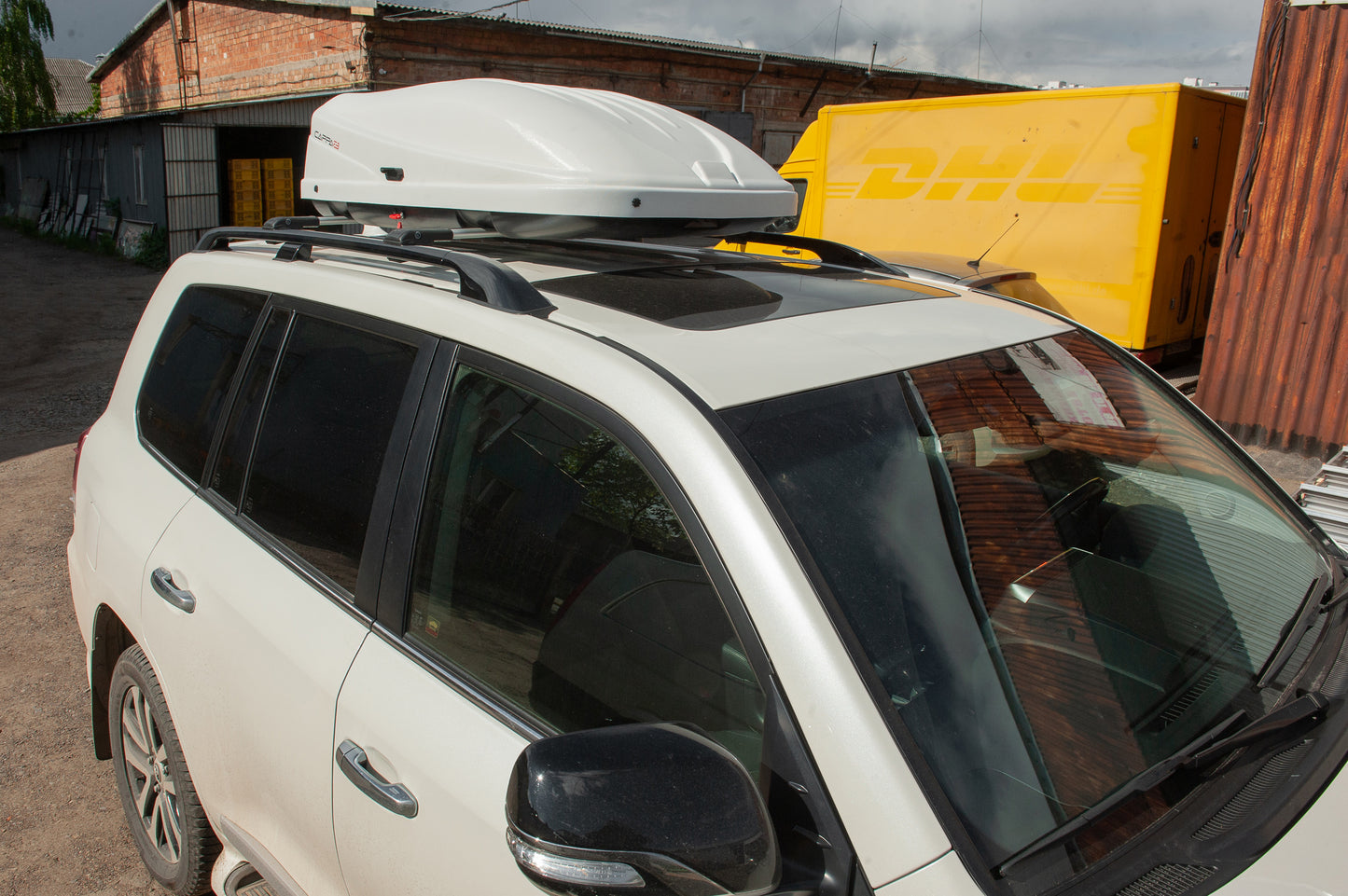 Roof box EuroCap white (450 L) - image 12