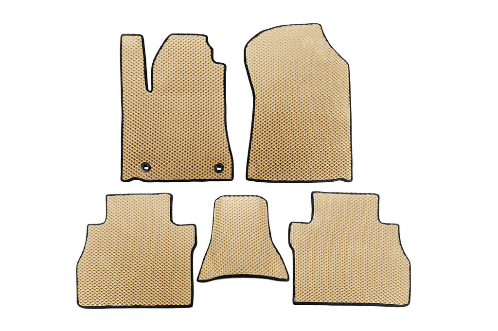 EVA Floor Mats (Beige) for Toyota Tundra 2007-2021 - image 1