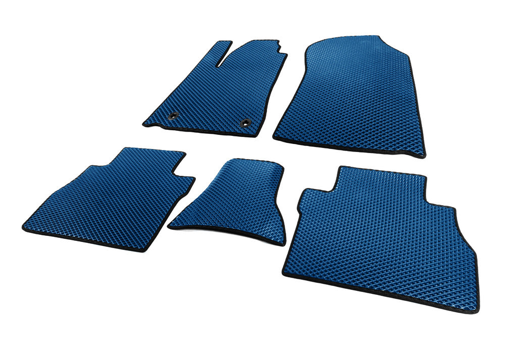 EVA Floor Mats (Blue) for Toyota Tundra 2007-2021 - image 2
