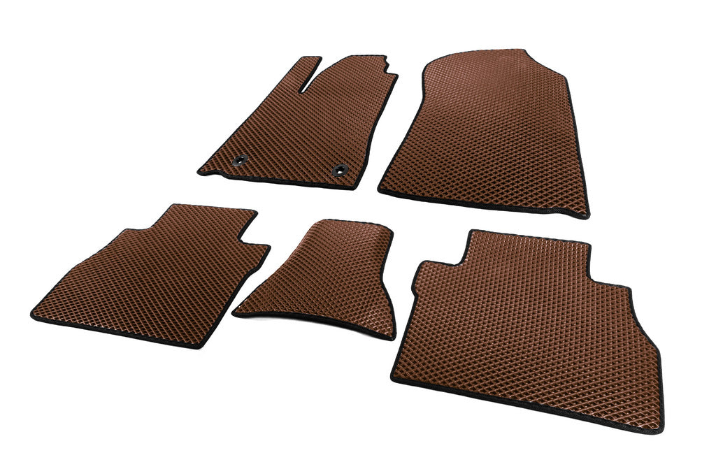 EVA Floor Mats (Brown) for Toyota Tundra 2007-2021 - image 2