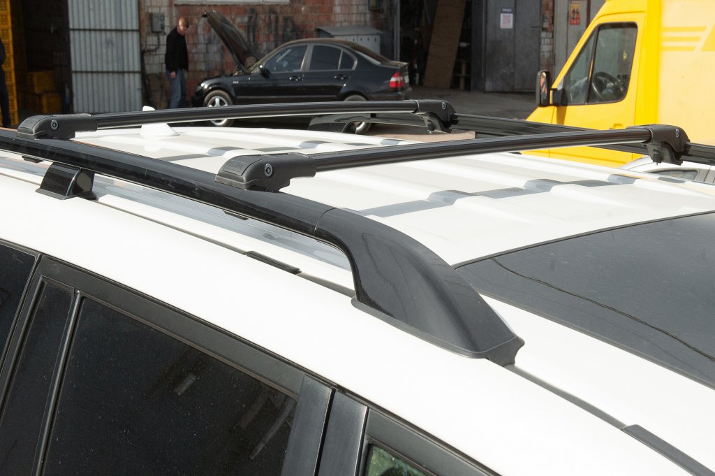 Lockable roof rack cross bars for roof rails (2 pcs) for Volkswagen Passat B6 2006-2012 - image 9