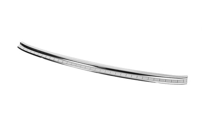 Cover on the rear bumper Carmos (stainless steel) for Mercedes GLC coupe C253 - Reelken Auto