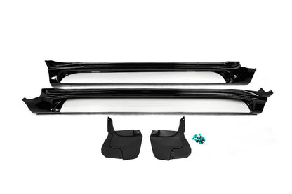 Side thresholds (2 pcs., aluminum) for Lexus GX460 - image 2