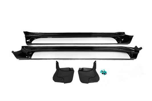Side thresholds (2 pcs., aluminum) for Lexus GX460 - image 2