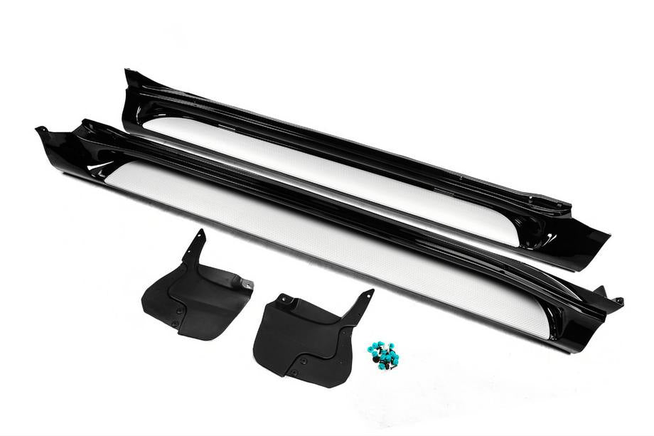 Side thresholds (2 pcs., aluminum) for Lexus GX460 - image 3