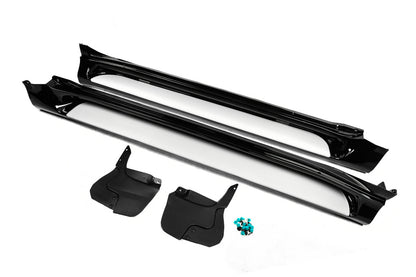 Side pad GX-style (2 pieces, aluminum) for Toyota Land Cruiser Prado 150 - image 2
