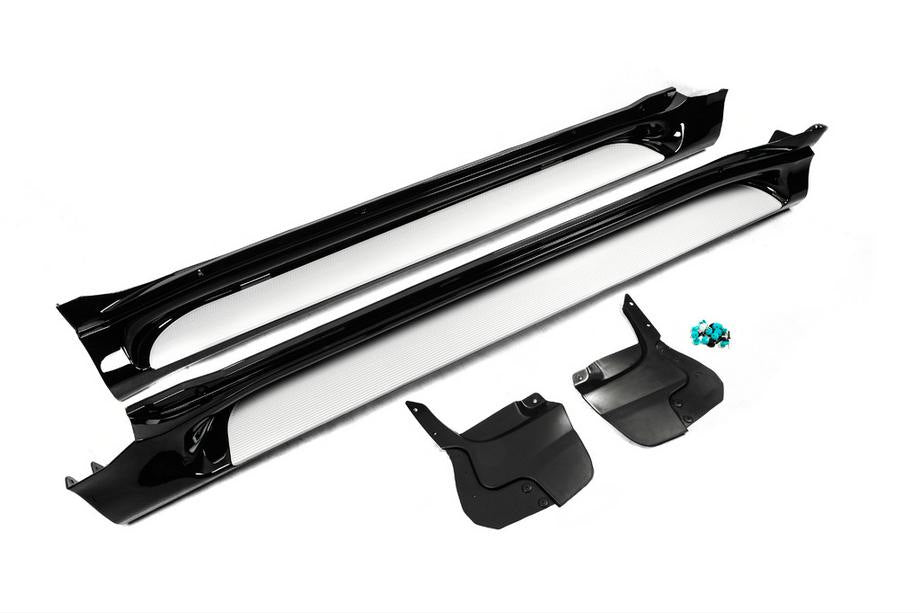 Side thresholds (2 pcs., aluminum) for Lexus GX460 - image 1