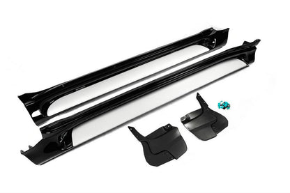 Side thresholds (2 pcs., aluminum) for Lexus GX460 - image 1