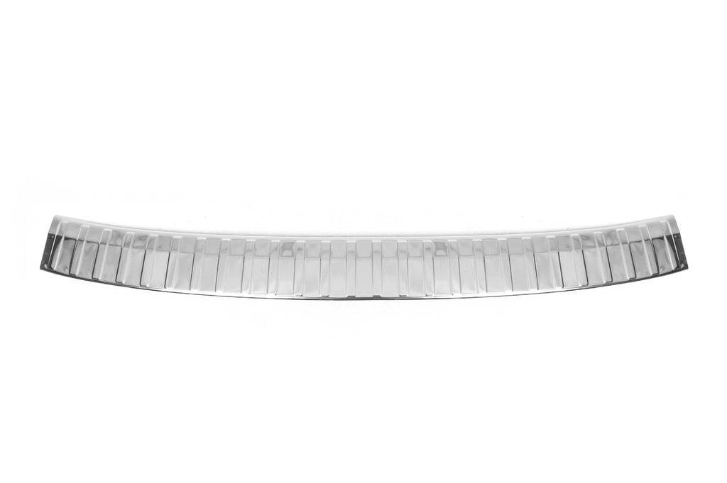 Cover on the rear bumper Carmos gloss (stainless steel) for Skoda Karoq - Reelken Auto