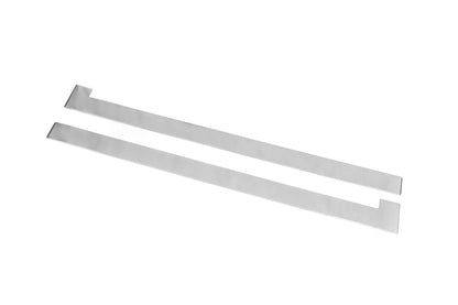Molding for sliding door (2 pcs, stainless steel) for Opel Combo 2012-2018 - image 4