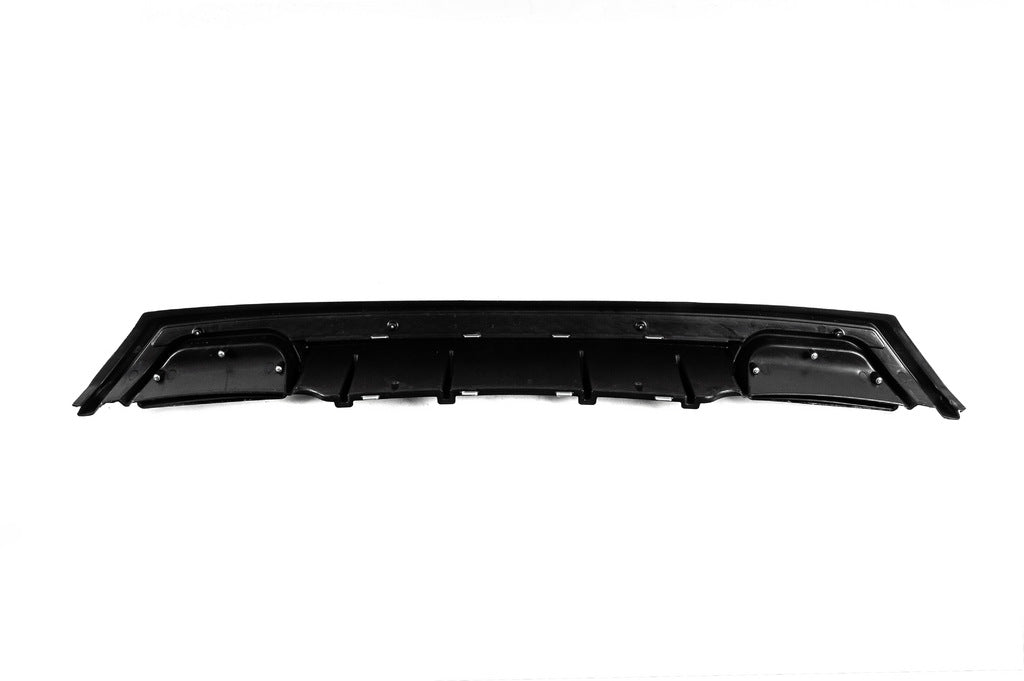 DPT V-4 Universal Rear Diffuser (ABS) (Grey+Gloss Black) - image 3