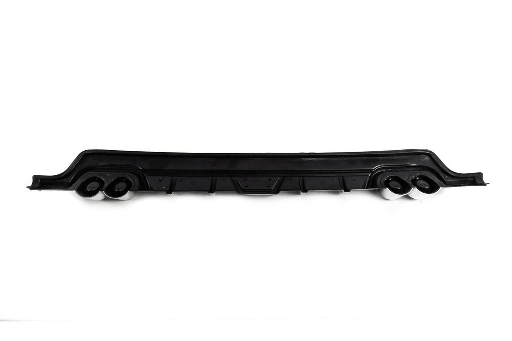 DPT V-8 Universal Rear Diffuser (ABS) (Grey+Gloss Black) - image 4
