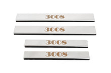 Door Sill Protectors (Carmos, 4 pcs, Stainless Steel) for Peugeot 3008 2016-2023 - image 1