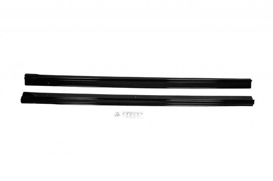 Pads on the side sills EuroCap (black) for Volkswagen Caddy 2010-2015 - Reelken Auto