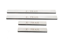 Carmos Door Sill Protectors (4 pcs, Stainless Steel) for Nissan X-trail T31 2007-2014 - image 2
