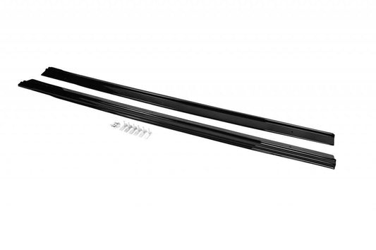 Pads on the side sills EuroCap (black) for Volkswagen Caddy 2010-2015 - Reelken Auto