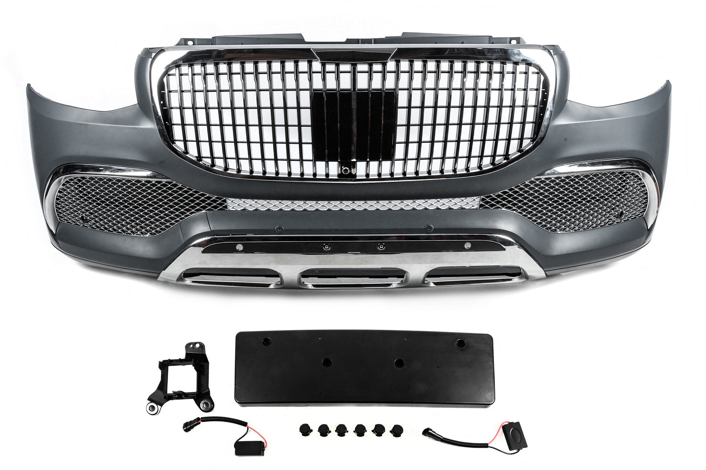 Front bumper with grille (Maybach) for Mercedes Sprinter W907/W910 2018- - image 4