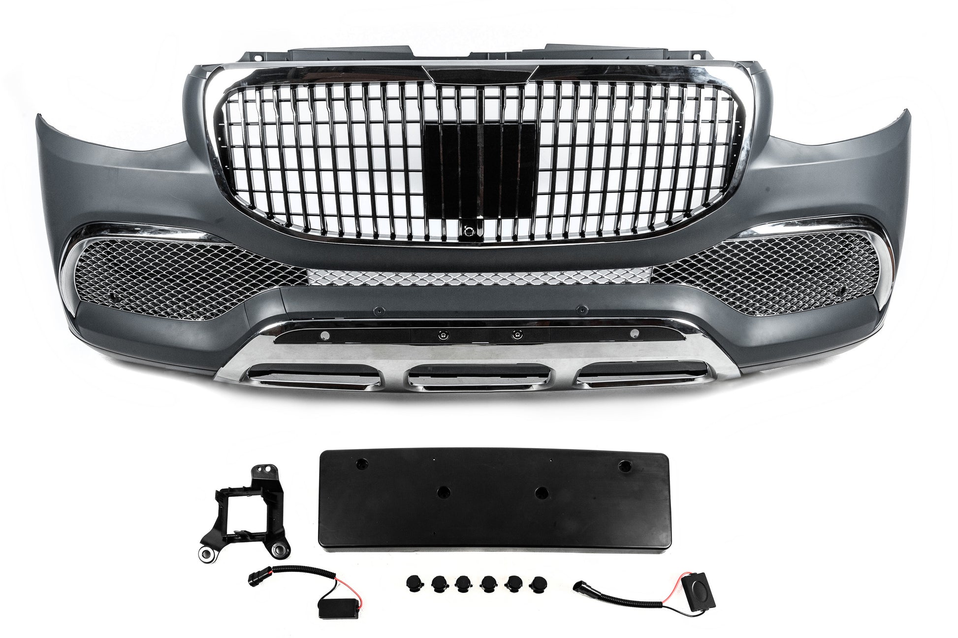 Front bumper with grille (Maybach) for Mercedes Sprinter W907/W910 2018- - image 4