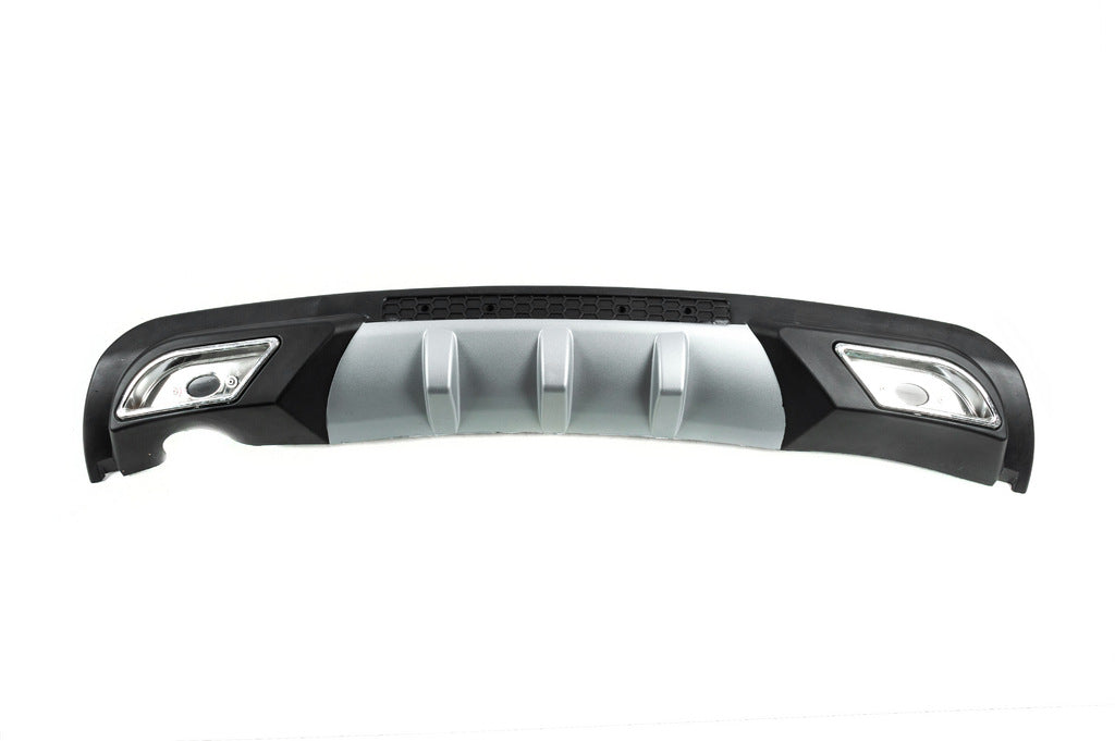 Universal rear diffuser DPT Sport V-1 (grey + black gloss) - image 1