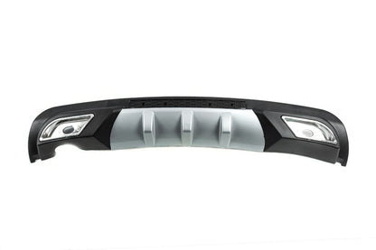 Universal rear diffuser DPT Sport V-1 (grey + black gloss) - image 1
