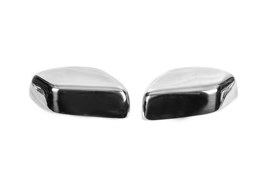 Covers for mirrors (2 pcs, stainless steel.) for Land Rover Discovery II - image 2