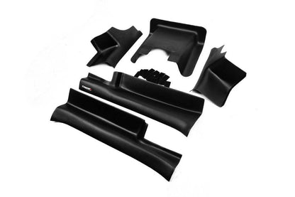 Linings for internal linings EuroCap (5 pcs., ABS) for Dacia Duster 2018-2024 - Reelken Auto
