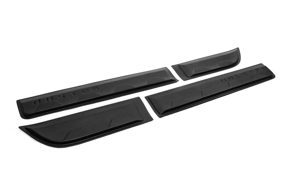 Moldings V2 (4 pcs., ABS) for Dacia Duster 2018-2024 - Reelken Auto