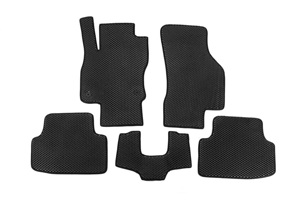 EVA Floor Mats (Black) for Volkswagen Jetta 2018- - image 1