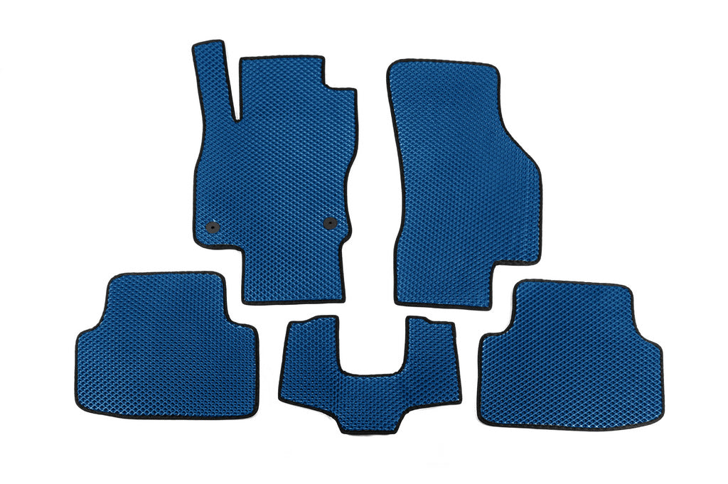 EVA Floor Mats (Blue) for Volkswagen Jetta 2018- - image 1