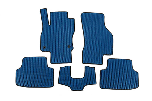 EVA Floor Mats (Blue) for Volkswagen Jetta 2018- - image 1