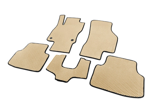 EVA Floor Mats (Beige) for Volkswagen Jetta 2018- - image 2