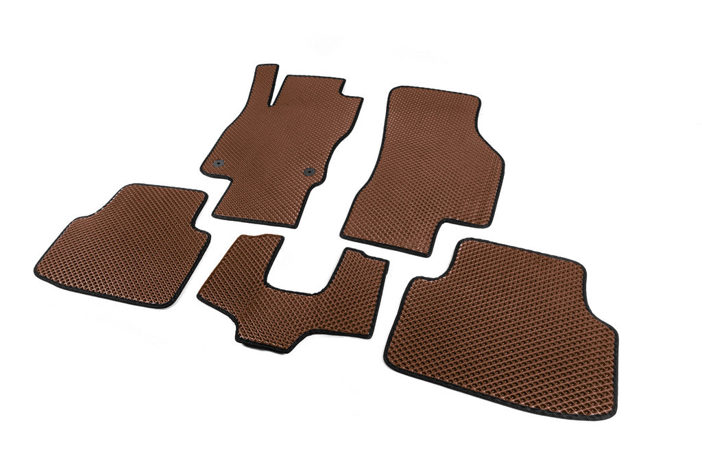 EVA Floor Mats (Brown) for Volkswagen Jetta 2018- - image 2