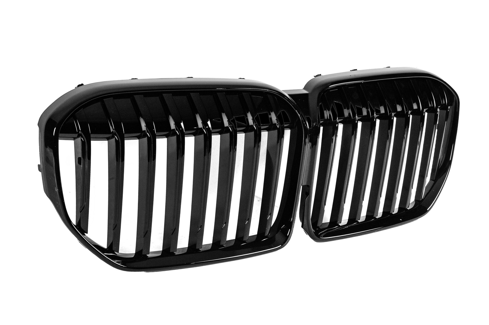 Kidney Grilles 1 Bar (2019-2022, Gloss Black) for BMW 7 Series G11/G12 2015-2022 - image 5