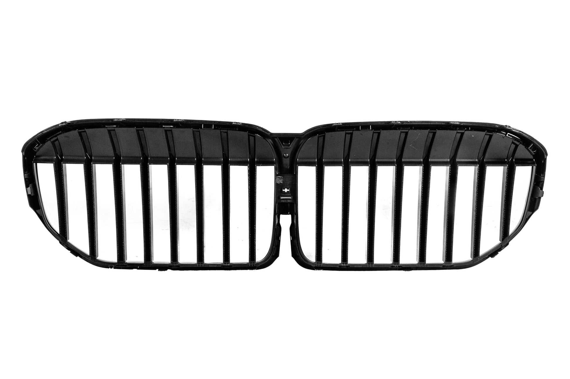 Kidney Grilles 1 Bar (2019-2022, Gloss Black) for BMW 7 Series G11/G12 2015-2022 - image 6
