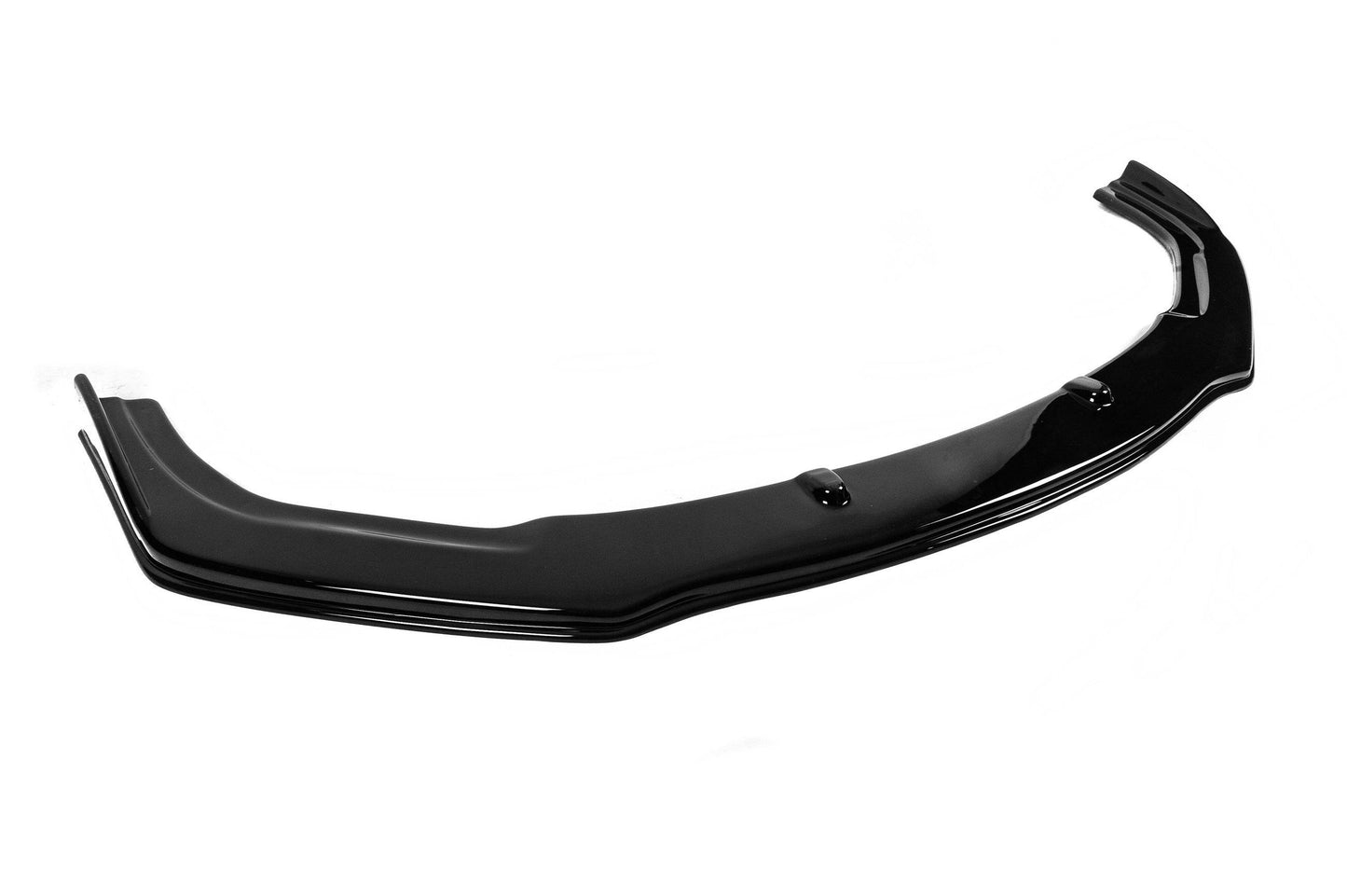 The front bumper spoiler LIP (black) for Renault Megane IV 2016-2025 - Reelken Auto